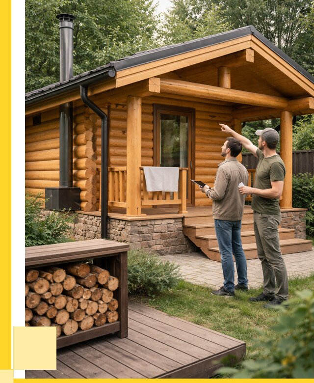 Бани для дачи под ключ в Магадане от 255575 р. | ЭриданМгд