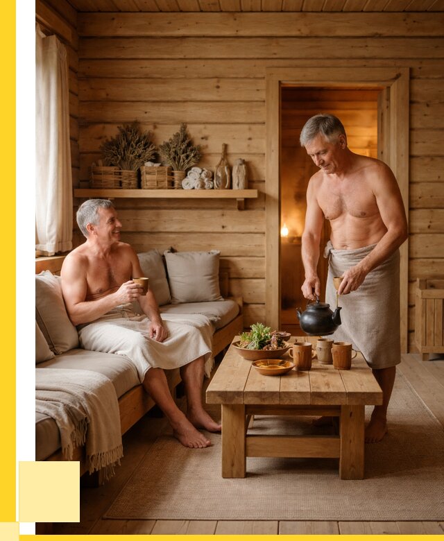 Бани с комнатой отдыха под ключ в Магадане от 460035 р. | ЭриданМгд