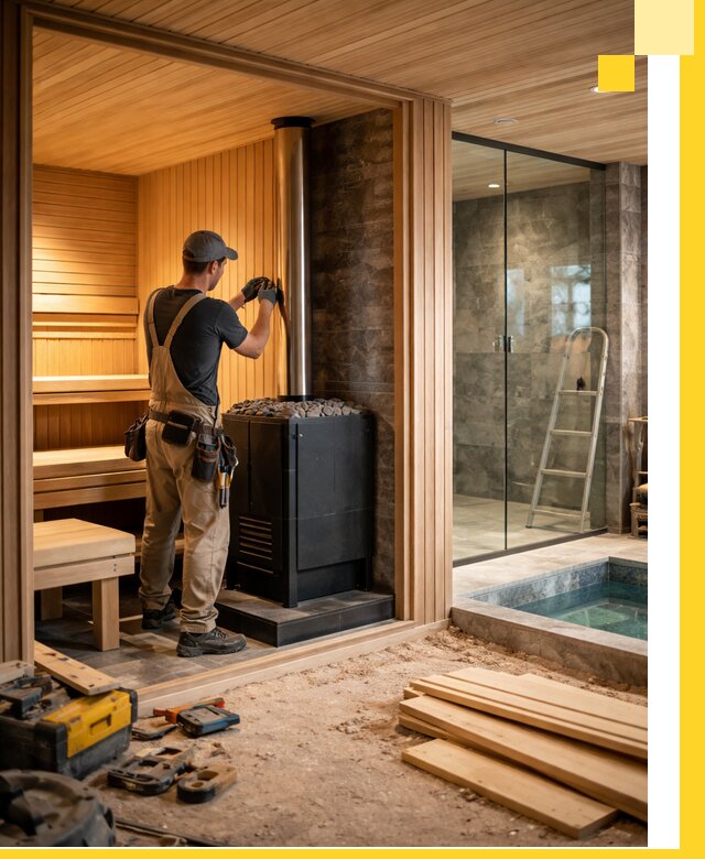 Полное строительство банных комплексов под ключ в Магадане