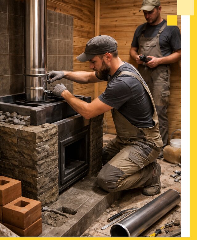 Изготовление и установка банных печей под ключ в Магадане