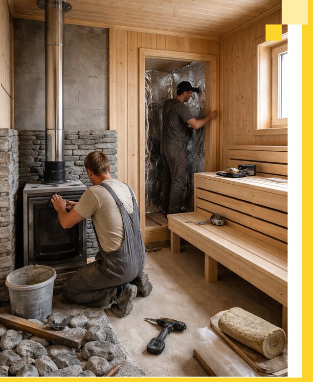 Строительство и изготовление бань под ключ в Магадане