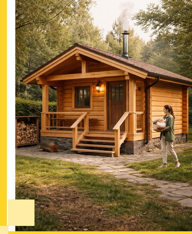 Купить баню под ключ в Магадане от 664495 р. | ЭриданМгд