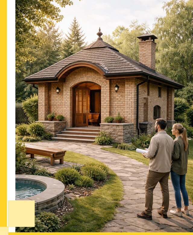 Проект кирпичной бани в Магадане от 30669 р. | ЭриданМгд