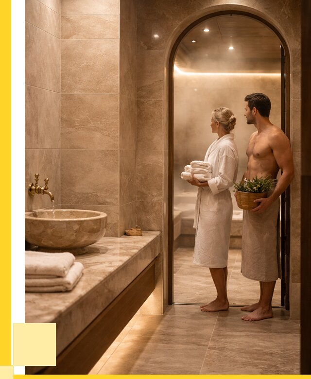 Проект и монтаж сауны и хамама в Магадане от 357805 р., ЭриданМгд