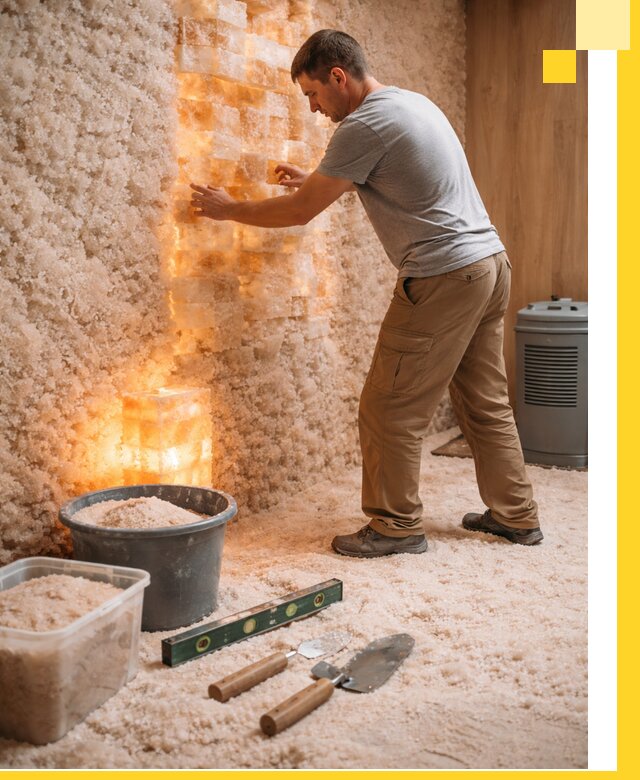 Проектирование и монтаж соляных комнат в Магадане под ключ