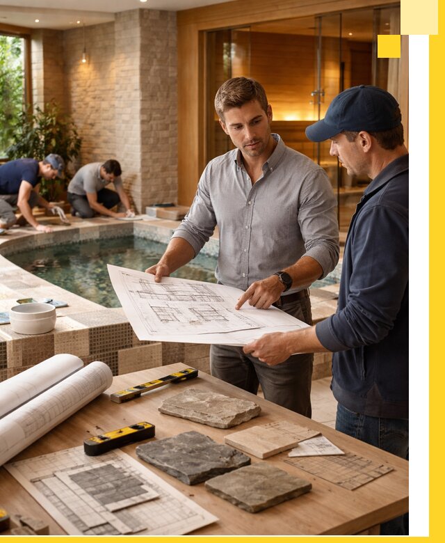 Проектирование SPA зон под ключ в Магадане с инженерией